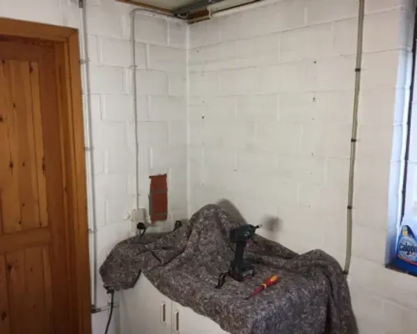 Waterverzachter installatie